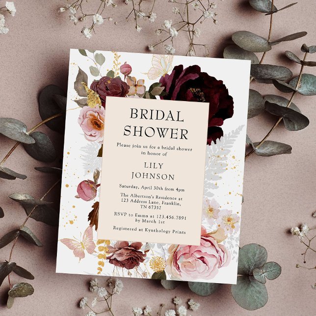 Budget Elegantes Rosa Gold Brautparty (Von Creator hochgeladen)