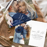 Budget Elegantes Save the Date handgeschriebenes F Flyer<br><div class="desc">Handgeschriebene Hochzeit mit Budget Speichern Sie die Datumskarten,  die auf der Vorder- und Rückseite ein Foto haben. Die Save the Date Herbst-,  Herbst-,  Winter-,  Frühlings- oder Sommerkarten enthalten eine moderne,  handgeschriebene Schrift-Typografie,  die elegant,  einfach und modern ist,  um nach einem einfachen Hochzeitsfeiertag minimalistisch zu wirken.</div>