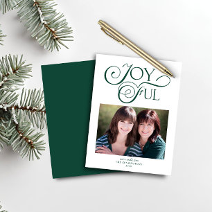 Budget Emerald Green Christmas Joyful Foto