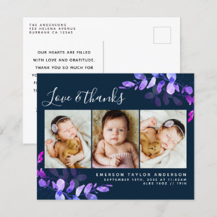 Budget Eucalyptus Foto Baby Danke Postcard