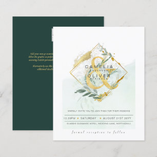 Budget Eukalyptus Greenerity Wedding QR CODE Einla