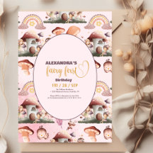 Budget Fairy First Girl's 1. Geburtstag