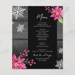 Budget Familien Weihnachtsmenü Flyer