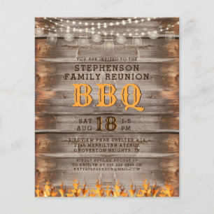 Budget Family Wiedersehen GRILLEN Rustic Wood Einl