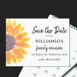 Budget Floral Family Wiedersehen Save the Date<br><div class="desc">Frag deiner Familie, Save the Date für ihre Wiedersehen mit einer preisgekrönten Save the Date-Karte für ihre Familie. Es verfügt über eine Aquarellblume in Gelb- und Orangetönen. Einfach mit Ihrem Namen und Ihren Details anpassbar. Weil wir unsere eigenen Kunstwerke erstellen, werden Sie dieses exakte Bild von anderen Designern nicht finden....</div>