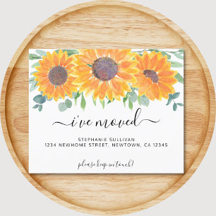 Budget Floral I hat bewegt Bewegung Ankündigung