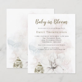 Budget Florals Gender Neutral Baby in Blütendusche