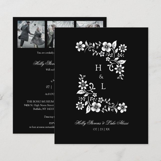 Budget Flourish White Lace Ornament 3 Photos (Vorne/Hinten)