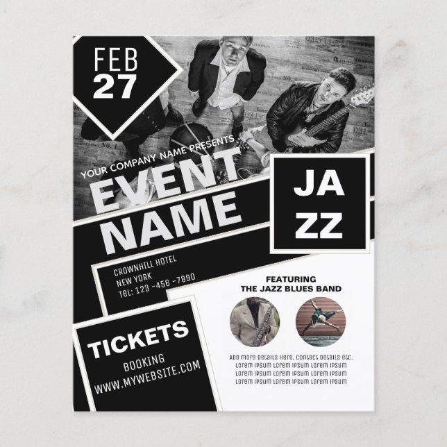 BUDGET Flyer KOSTENLOS Design Hilfe Unterhaltung T (Vorne)
