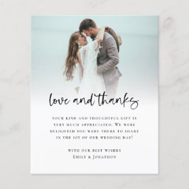 Budget Foto Bold Script Wedding Liebe Dank