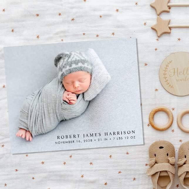 Budget Foto Collage Geburtsankündigung (Von Creator hochgeladen)