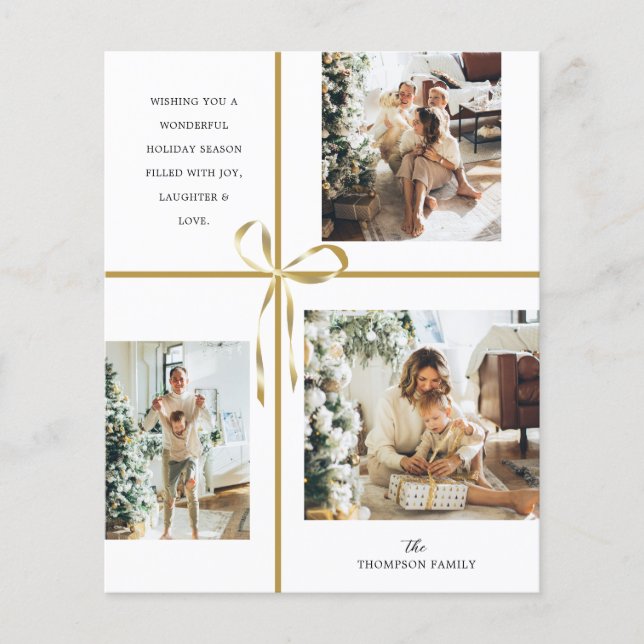 BUDGET Foto Collage Gold Box Weihnachten (Vorderseite)
