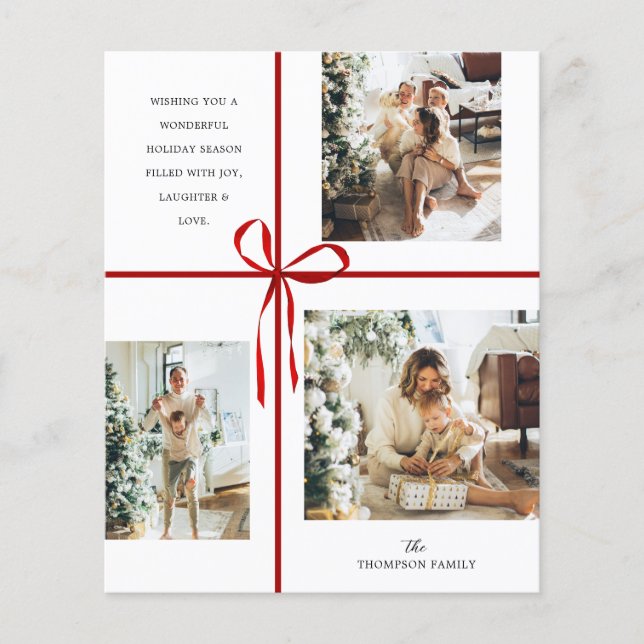 BUDGET Foto Collage Red Box Weihnachten (Vorderseite)