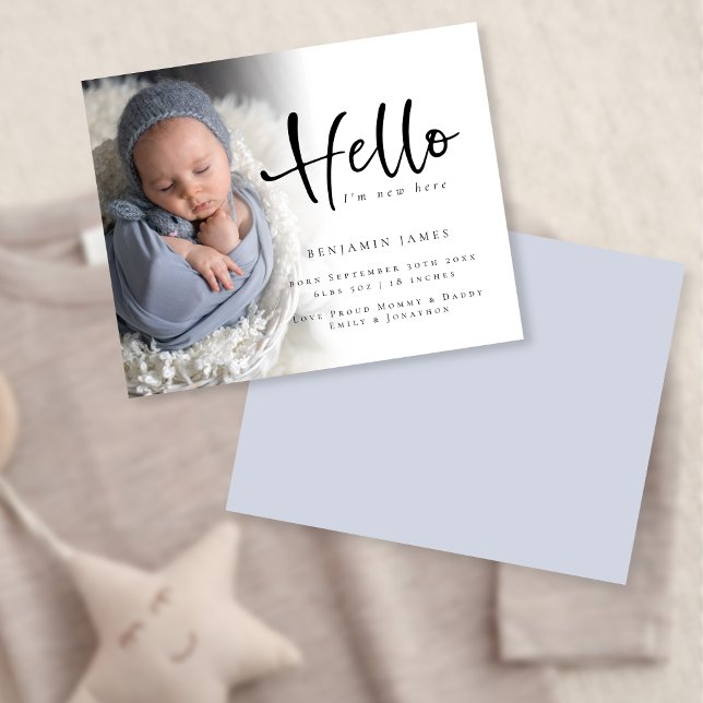 Budget Foto Hallo Boy Blue Geburtserklärung (Von Creator hochgeladen)