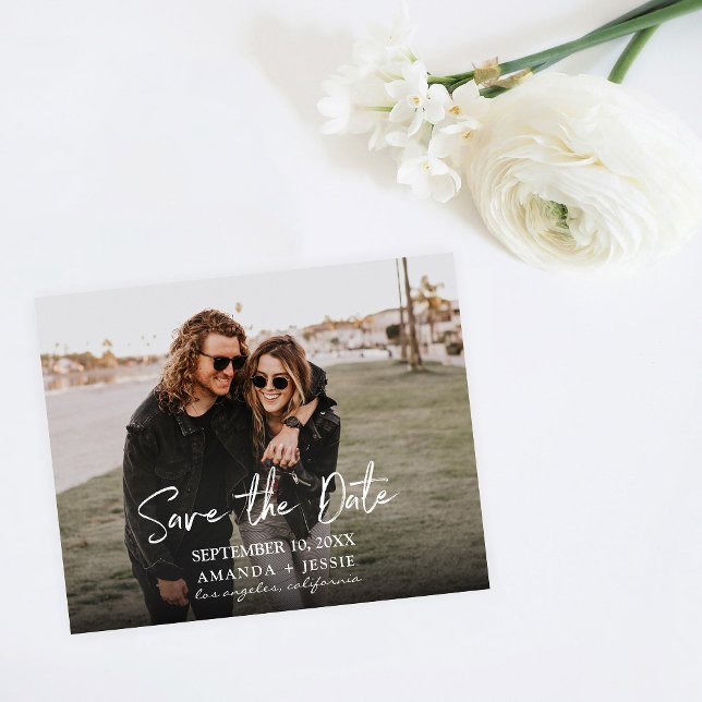 Budget Foto - Handschrift H Save the Date V2 Flyer (Von Creator hochgeladen)