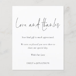 Budget Foto Hochzeit Liebe und Dankeschön Script