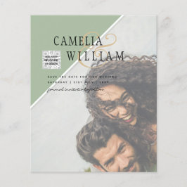 Budget Foto Hochzeitsempfehlung gemischte Farben Flyer