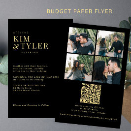Budget Foto in einem QR UAWG Einladung Flyer