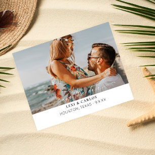Budget Foto & Kalligrafie 3B Mod W Save the Date Flyer