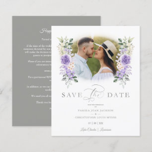 Budget Foto Romantische Lila Shades Wreath Wedding