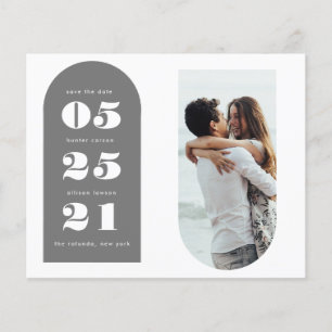 Budget-Foto Save-the-Date-Flugblatt Flyer