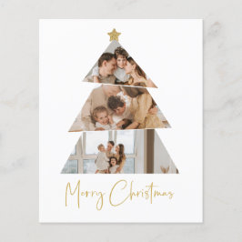 Budget Foto Weihnachtsbaum Grüße Karte