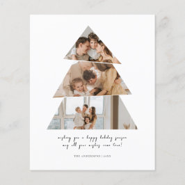 Budget Foto Weihnachtsbaum Grüße Karte