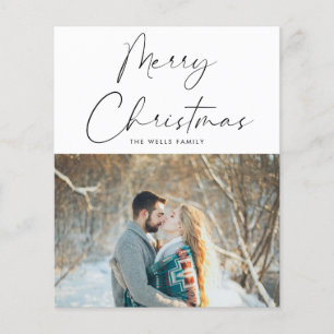 Budget-Foto-Weihnachtskarte Flyer
