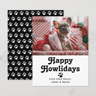 BUDGET Frohe Howlidays Haustier Hund Weihnachten U
