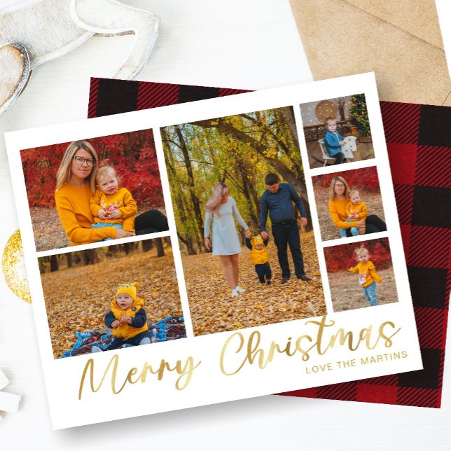 Budget Frohe Weihnachten Gold 6 Foto Buffalo Karo (Von Creator hochgeladen)