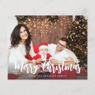 Budget Frohe Weihnachten Minimalist H Foto 5 Flyer
