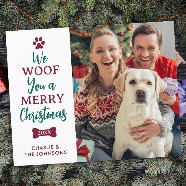 Budget Frohe Weihnachten Niedlichen Hunde Foto Url (Von Creator hochgeladen)