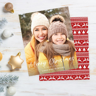 Budget Frohe Weihnachts Spaß Script Foto Vertikal