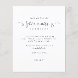 Budget Future Mrs Ring Heart Brautparty Danke