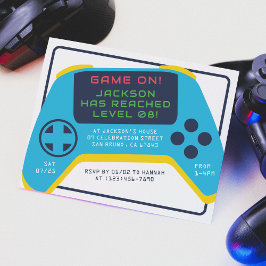 Budget Game On Level Video Game Boys Geburtstagspa