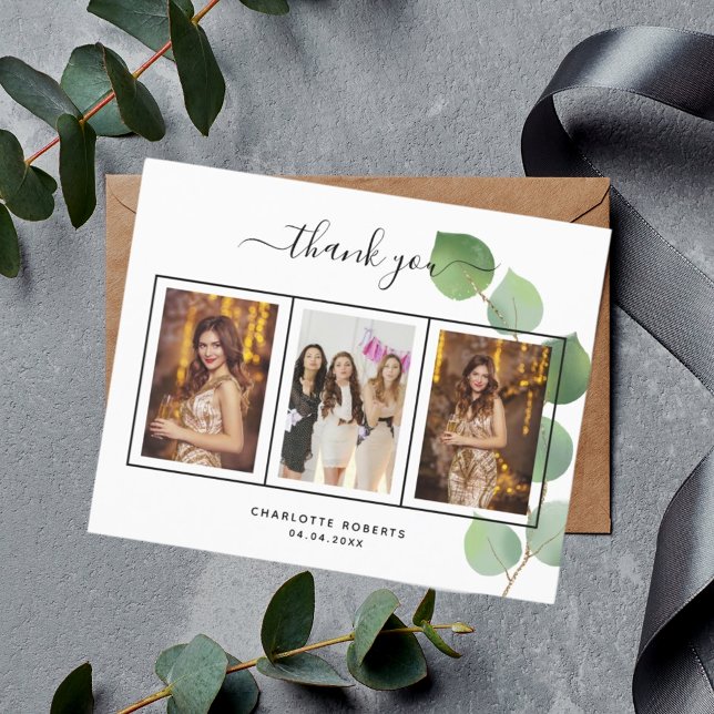 Budget Geburtstag Eukalyptus Foto vielen Dank (Von Creator hochgeladen)