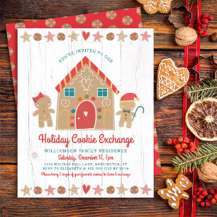 Budget Gingerbread Rustikaler Cookie Exchange Einl
