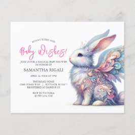 Budget Girl Baby Showthema Flyer