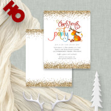 Budget Glitzer Weihnachten Lasse Party Hirsch Einl