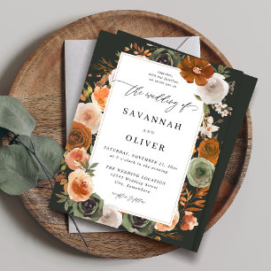 Budget Green & Terra Cotta Floral Wedding S2 - DK