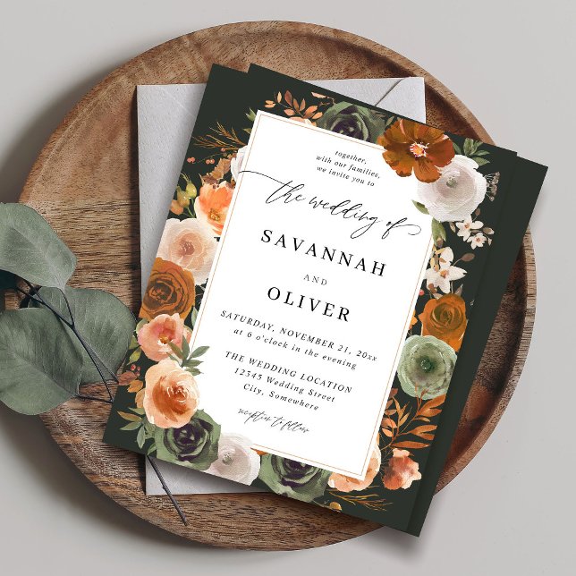 Budget Green & Terra Cotta Floral Wedding S2 - DK (Von Creator hochgeladen)