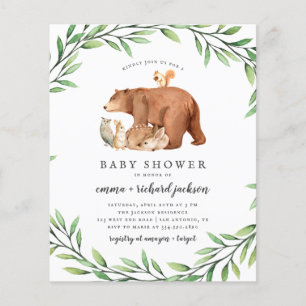 Budget Greenery Woodland Animals Kinderdusche