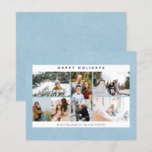 Budget Happy Holidays Snow & Multi Foto