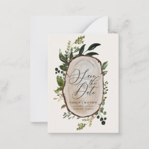 Budget Herbst rustikale Bauernhochzeit Ankündigung