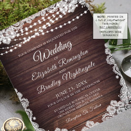 Budget Hochzeit Rustikale Holzleuchten laden ein
