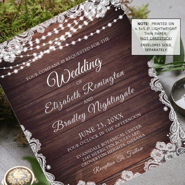 Budget Hochzeit Rustikale Holzleuchten laden ein (Von Creator hochgeladen)
