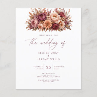 Budget-Hochzeitseinladung | Archer Flyer