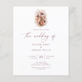 Budget-Hochzeitseinladung | Archer Flyer