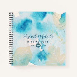 Budget Hochzeitsplaner Personalisiert Trendy Moder Notizbuch