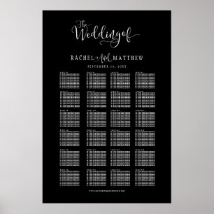 Budget Hochzeitsstift. Sie passen Farben an Poster